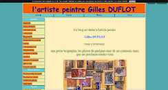 Desktop Screenshot of gilles-duflot.blog4ever.com