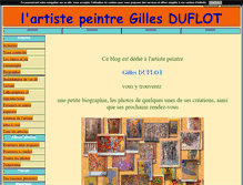 Tablet Screenshot of gilles-duflot.blog4ever.com