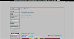 Desktop Screenshot of monptitcoindenature.blog4ever.com