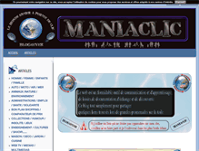 Tablet Screenshot of maniaclic.blog4ever.com