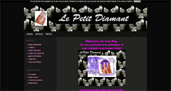 Desktop Screenshot of lepetitdiamant.blog4ever.com