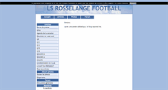 Desktop Screenshot of lorraine-sports-rosselange-foot.blog4ever.com