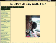 Tablet Screenshot of guycailleau.blog4ever.com