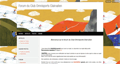 Desktop Screenshot of coc-clairvaux.blog4ever.com