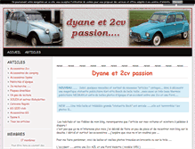 Tablet Screenshot of dyaneet2cv.blog4ever.com