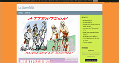 Desktop Screenshot of lalizerollette.blog4ever.com