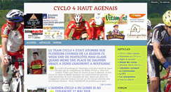 Desktop Screenshot of cyclo4passion.blog4ever.com