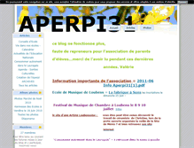 Tablet Screenshot of aperpi31.blog4ever.com