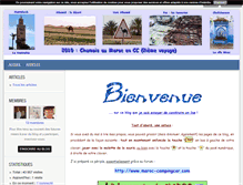 Tablet Screenshot of chamois2010.blog4ever.com
