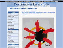 Tablet Screenshot of destinationlanzarote.blog4ever.com