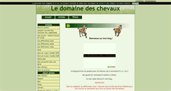 Desktop Screenshot of domaine-des-chevaux.blog4ever.com