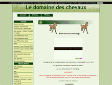 Tablet Screenshot of domaine-des-chevaux.blog4ever.com