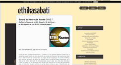 Desktop Screenshot of ethikasabati.blog4ever.com