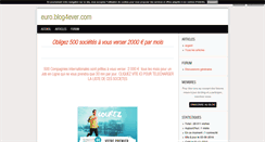 Desktop Screenshot of euro.blog4ever.com