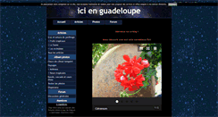 Desktop Screenshot of icienguadeloupe.blog4ever.com