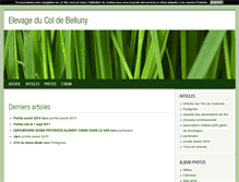 Tablet Screenshot of elevageducoldebelluny.blog4ever.com