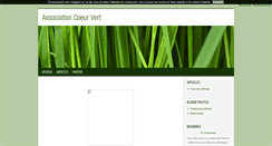 Desktop Screenshot of coeurvert.blog4ever.com