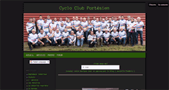 Desktop Screenshot of cycloclubportet.blog4ever.com