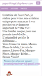 Mobile Screenshot of paperthings.blog4ever.com