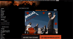 Desktop Screenshot of metallica-rockspirit.blog4ever.com