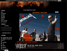 Tablet Screenshot of metallica-rockspirit.blog4ever.com