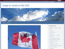Tablet Screenshot of canada2008.blog4ever.com