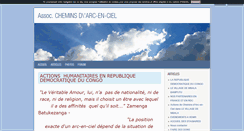 Desktop Screenshot of cheminsarc-en-ciel.blog4ever.com