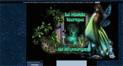 Desktop Screenshot of lillymorgane.blog4ever.com