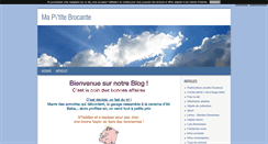 Desktop Screenshot of maptitebrocante.blog4ever.com