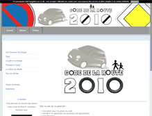 Tablet Screenshot of codedelaroute.blog4ever.com