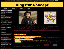 Tablet Screenshot of kingstar-concept.blog4ever.com