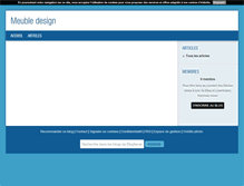 Tablet Screenshot of meuble-design.blog4ever.com