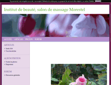 Tablet Screenshot of fleursdecotons.blog4ever.com