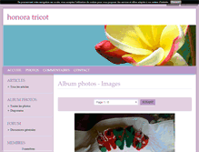 Tablet Screenshot of honora.blog4ever.com