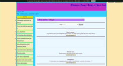 Desktop Screenshot of fitnesspourtouschezsoi.blog4ever.com