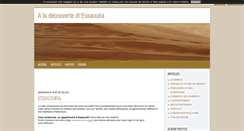 Desktop Screenshot of essaouirainfos.blog4ever.com