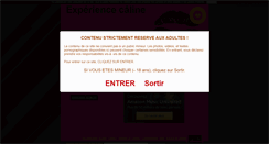 Desktop Screenshot of experience-caline.blog4ever.com