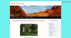 Desktop Screenshot of blagnac4x4.blog4ever.com