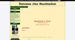 Desktop Screenshot of maxelmedium.blog4ever.com