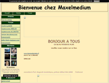 Tablet Screenshot of maxelmedium.blog4ever.com