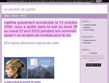 Tablet Screenshot of laetitia-p.blog4ever.com