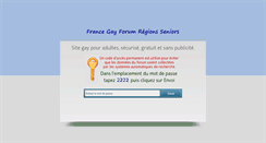 Desktop Screenshot of francegayforum.blog4ever.com