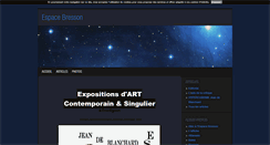 Desktop Screenshot of espace-bresson.blog4ever.com