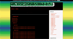 Desktop Screenshot of marocoutsiders.blog4ever.com