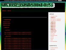 Tablet Screenshot of marocoutsiders.blog4ever.com