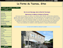 Tablet Screenshot of lafermedutaureau.blog4ever.com