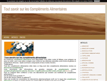 Tablet Screenshot of complement-alimentaire.blog4ever.com