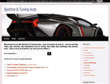 Tablet Screenshot of passion-automobile.blog4ever.com