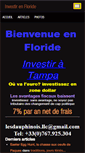 Mobile Screenshot of investirenfloride.blog4ever.com
