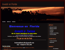 Tablet Screenshot of investirenfloride.blog4ever.com